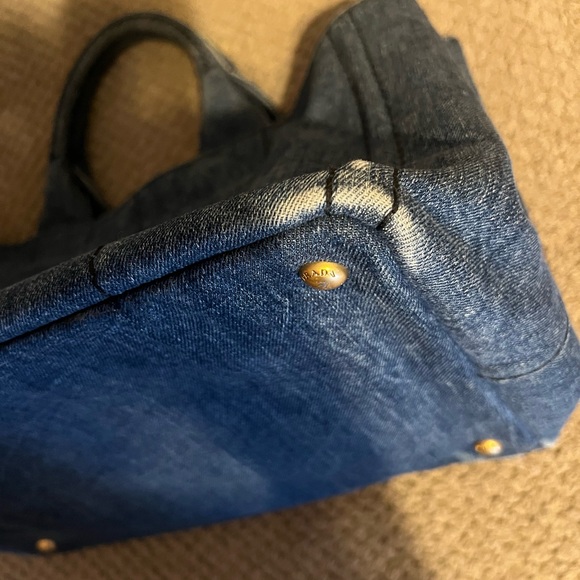 Prada Dark Denim Canapa - Picture 12 of 14